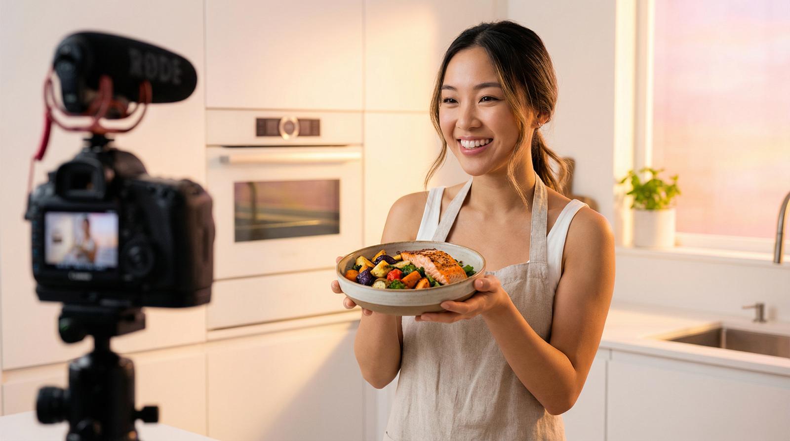 推特美食制作视频